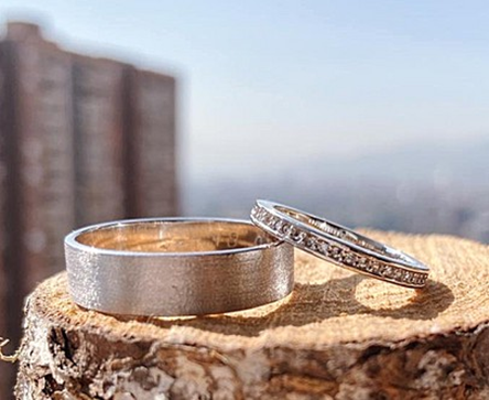 Argollas de matrimonio Mate Premium
