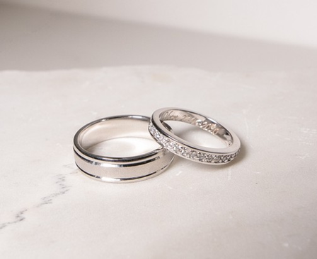 Argollas de matrimonio Plata Clásica